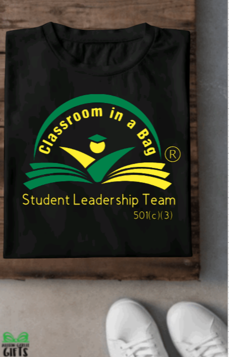 Classroom in a Bag Shirts, Nonprofit Shirt, Student Leadership