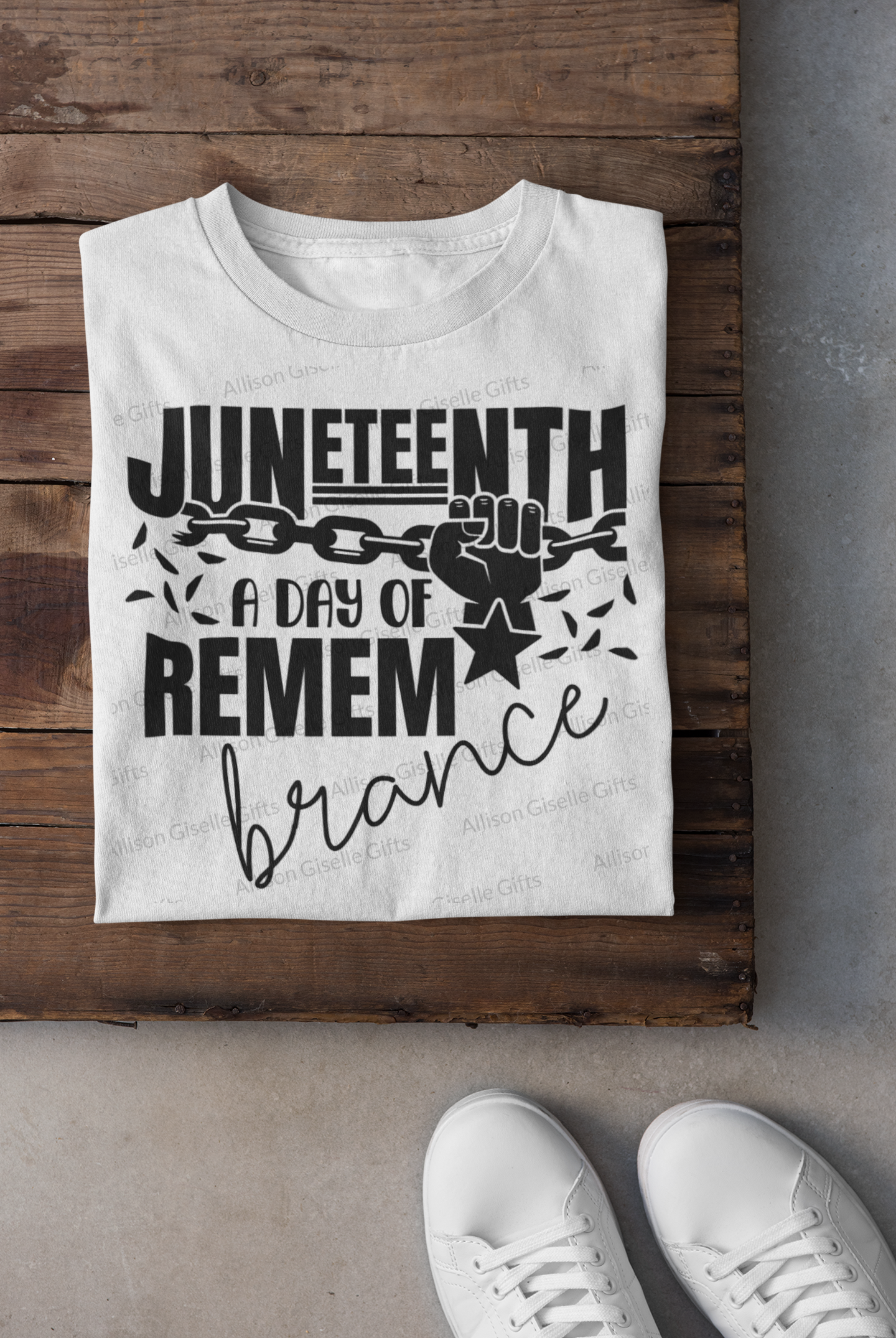 Juneteenth A Day of Remembrance T-Shirt, Celebration Shirt, Freedom Day Shirt, 1865 Shirt, Black Owned Shirt