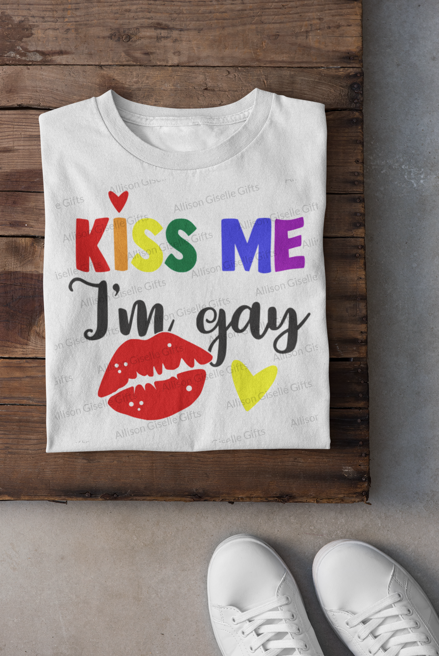 Kiss Me I'm Gay Shirt, Pride Shirt, Gay Shirt, Pride Month Shirt
