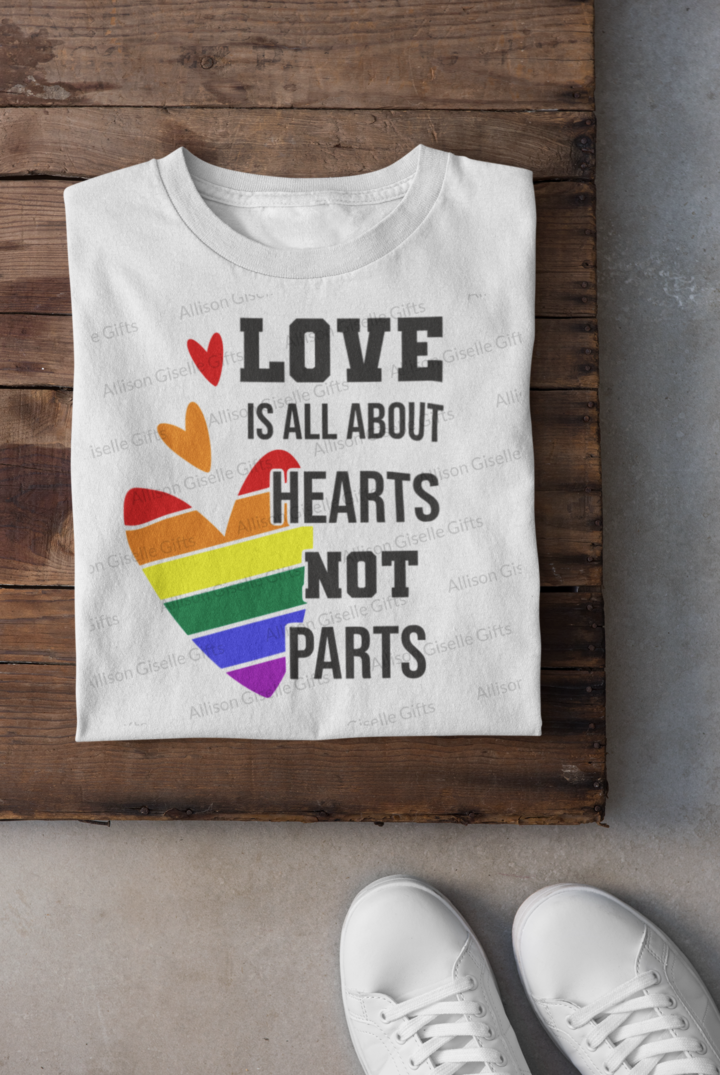 Love Is All About Hearts Shirt, Pride Shirt, Gay Shirt, Pride Month Shirt