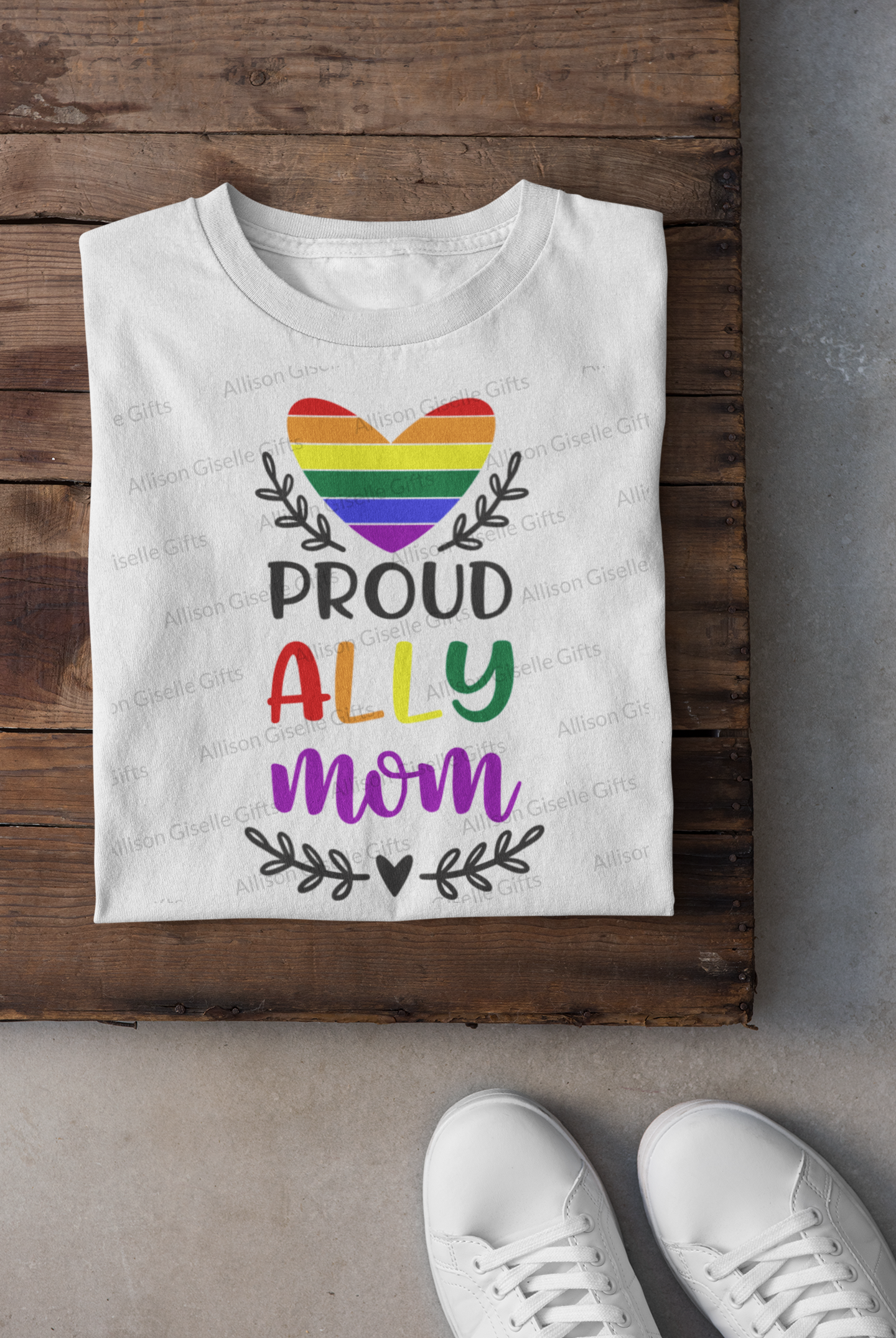 Proud Ally Mom Shirt, Pride Shirt, Gay Shirt, Pride Month Shirt