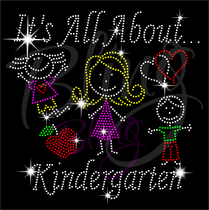 It's All About Kindergarten Shirt, Teacher t Shirt, Teacher Shirts, Gift For Teacher, Shirt For Teacher, Teacher Shirt, Crew Neck Shirt, Teacher Gifts