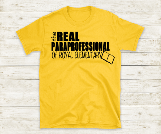The Real Paraprofessional Shirt, Para Shirt, Teacher Gift