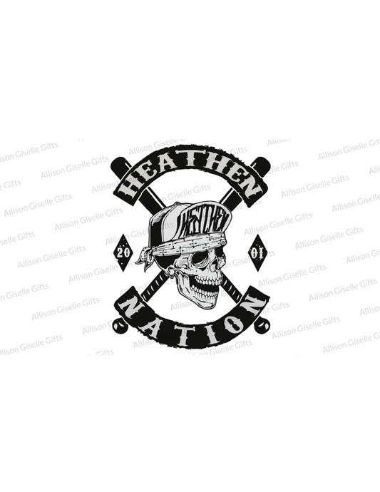 Heathen Nation SVG, Digital Download, PNG, Instant Download