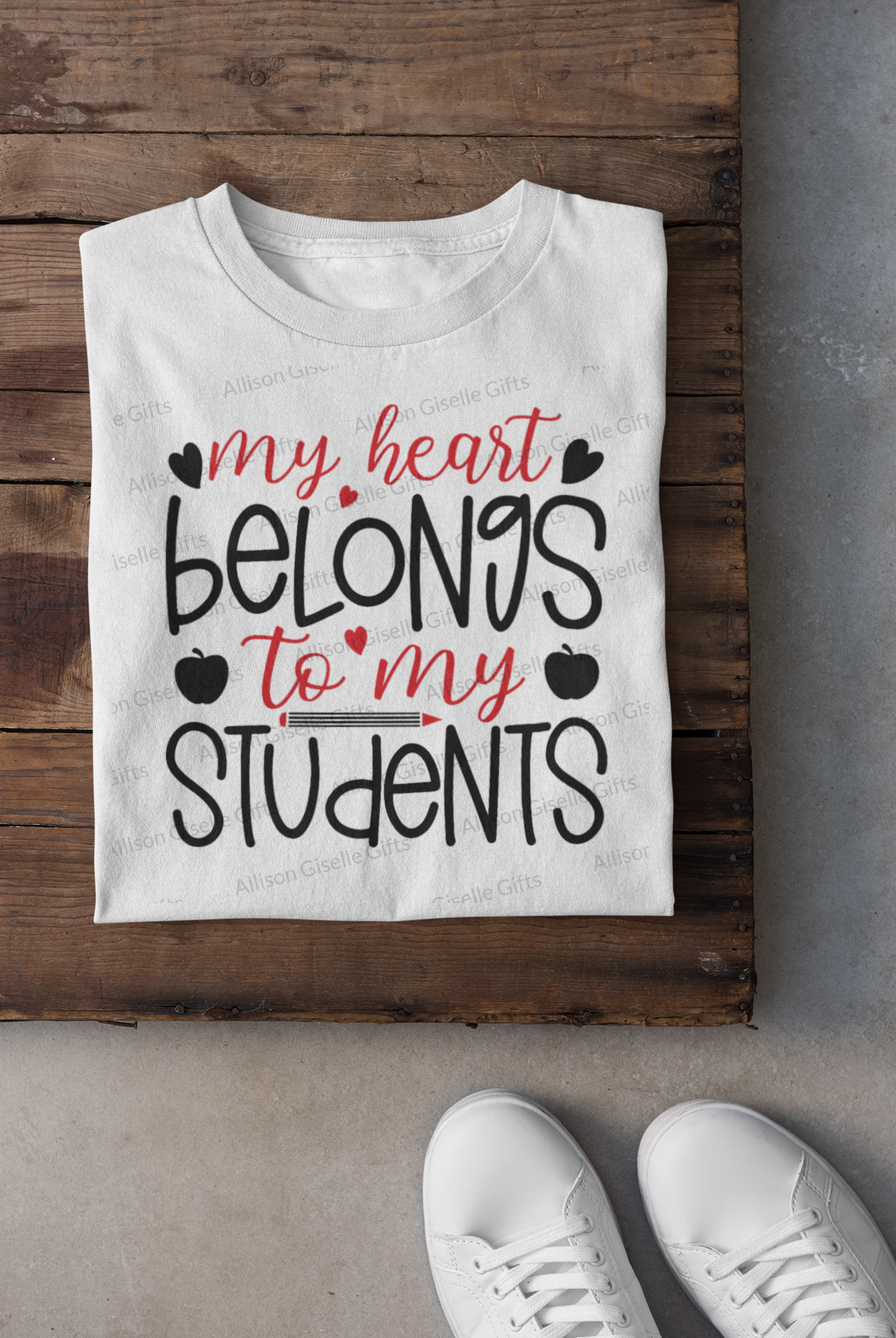 My Heart Belongs to my Students Shirt, Valentine Gifts, Valentine Shirt, Valentine Day Shirt, Teacher Valentine Shirt