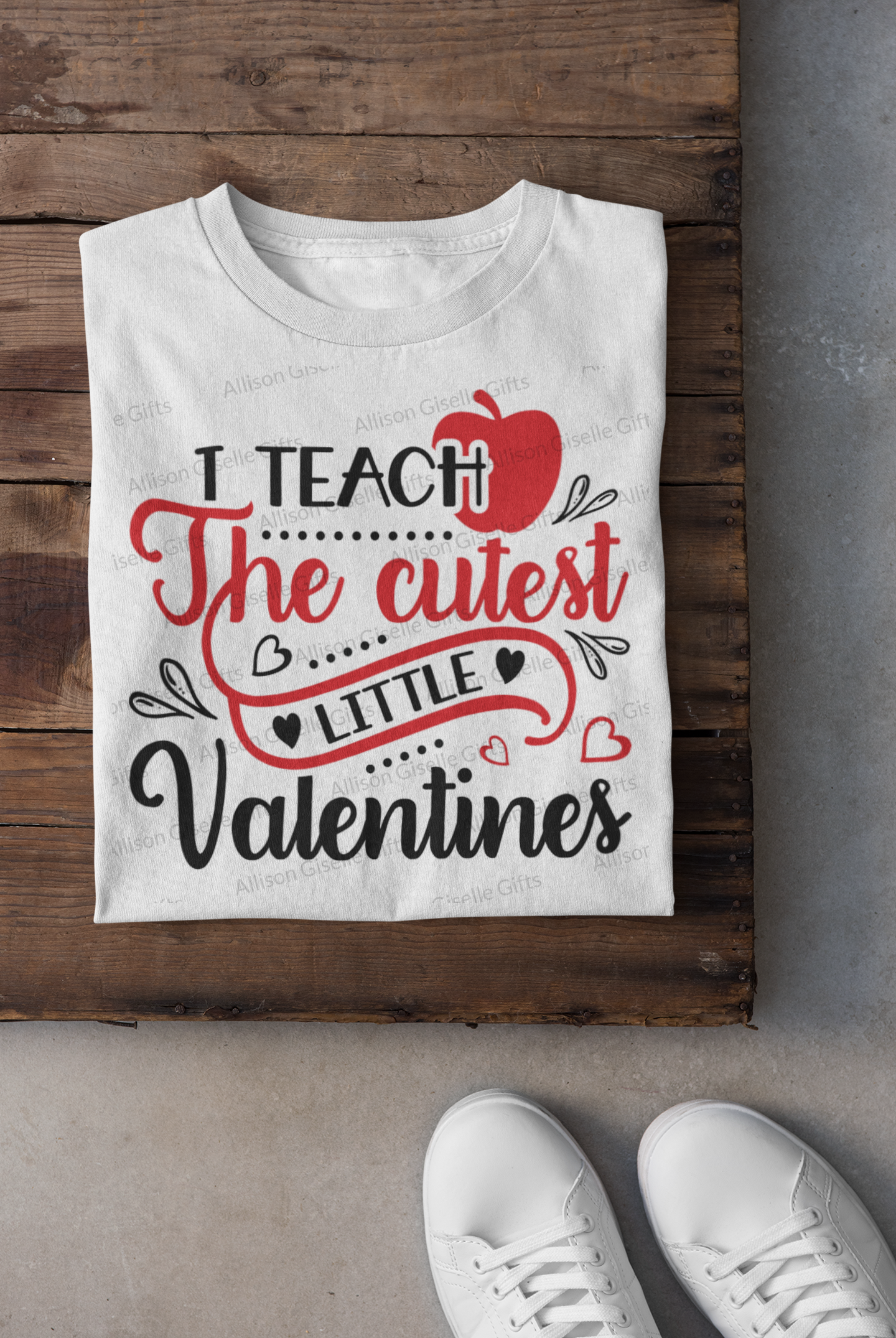 I Teach the Cutest Little Valentines Shirt, Valentine Gifts, Valentine Shirt, Teacher Shirt