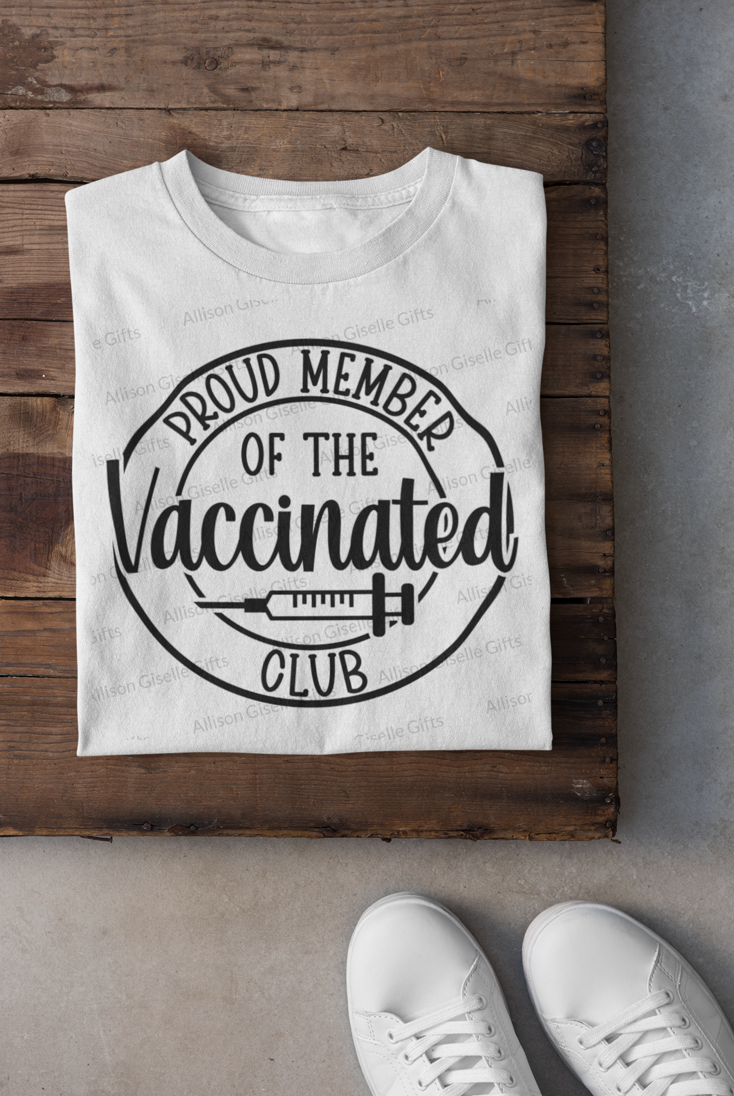 Proud Member Of The Vaccinated Club Shirt, Vaccinated Shirt, Covid-19 Shirt