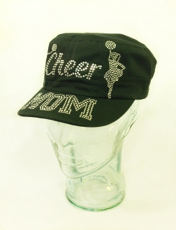 Cheer Mom Rhinestone Hat, Cheer Hat, Rhinestone Hat, Embroidered Hats, Rhinestone Cap, Hats, Caps