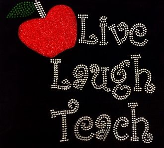 Live Laugh Teach Shirt, Teacher t shirt, Teacher Shirts, Gift For Teacher, Shirt For Teacher, Teacher Shirt, Crew Neck Shirt, Teacher Gifts