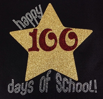 Happy 100 Days of School Shirt, Teacher t shirt, Teacher Shirts, Gift For Teacher, Shirt For Teacher, Teacher Shirt, Crew Neck Shirt, Teacher Gifts