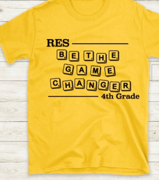Be the Game Changer Shirt, Para Shirt, Teacher Gift