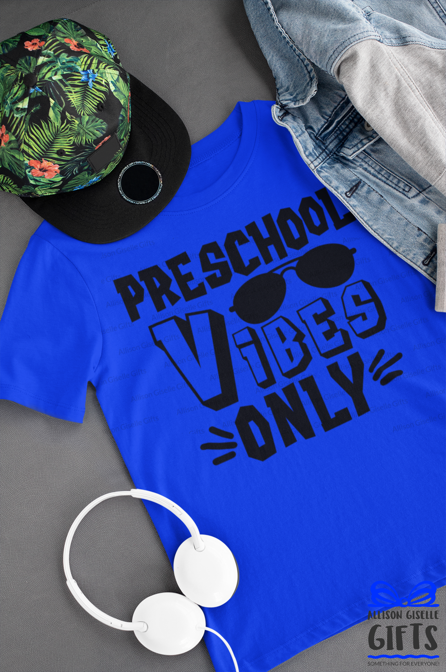 Preschool Vibes Only Shirt by Allison Giselle Gifts