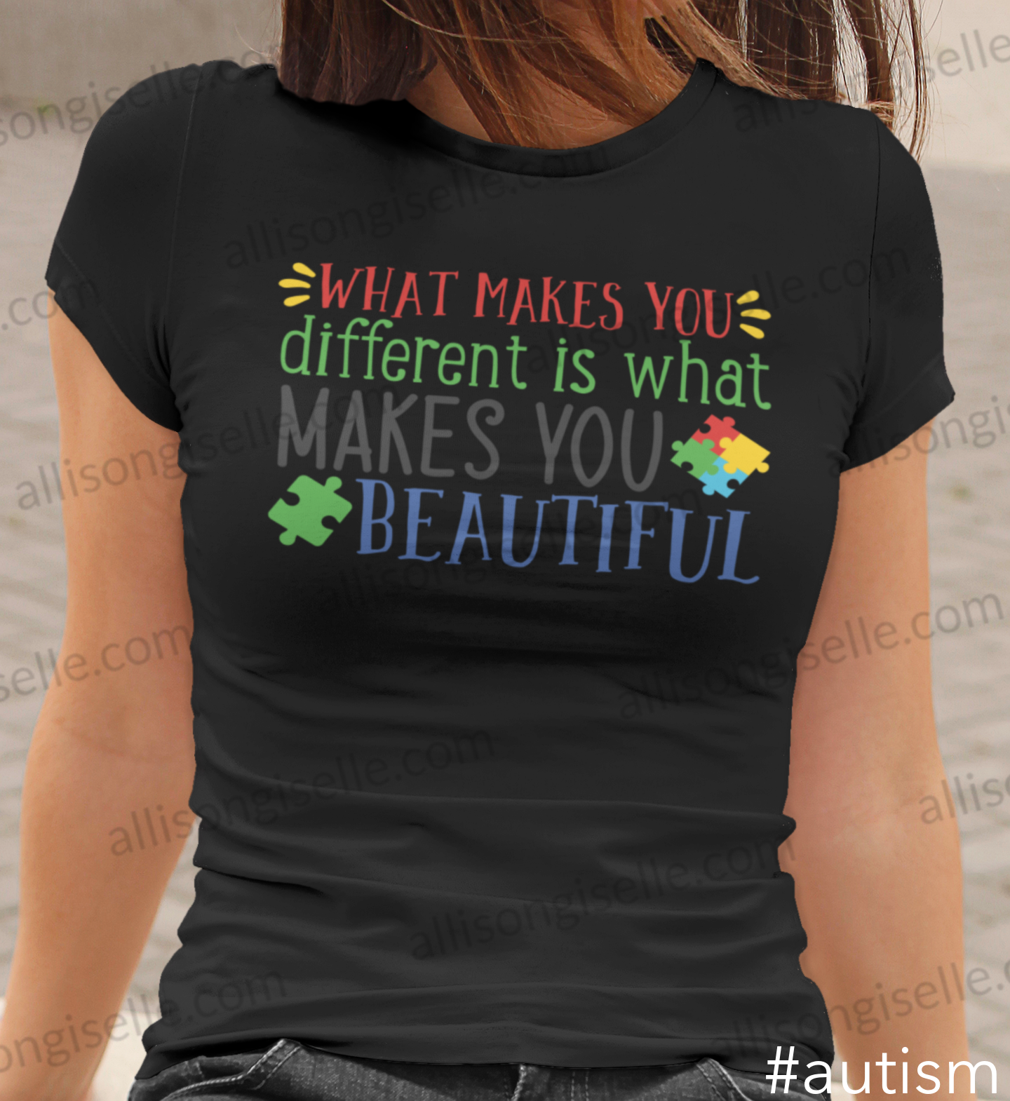 What Makes You Different Is What Makes You Beautiful Autism Shirt, Autism Shirt Adult, Autism Awareness Shirt Adult