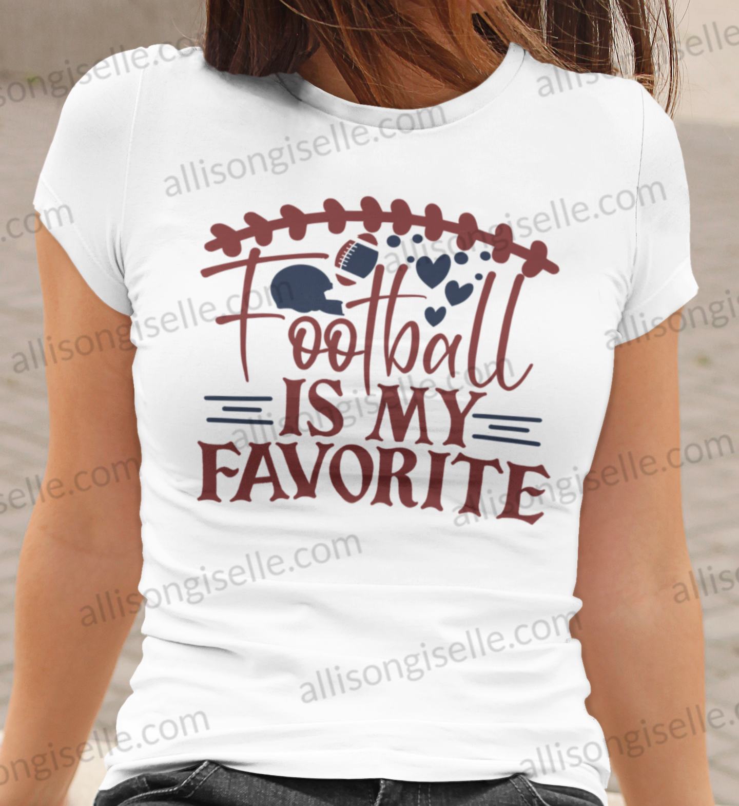 Football Is My Favorite Shirt, Football Shirt, Football Shirt Women, Crew Neck Women Shirt, Football t shirt, Football t shirt Women
