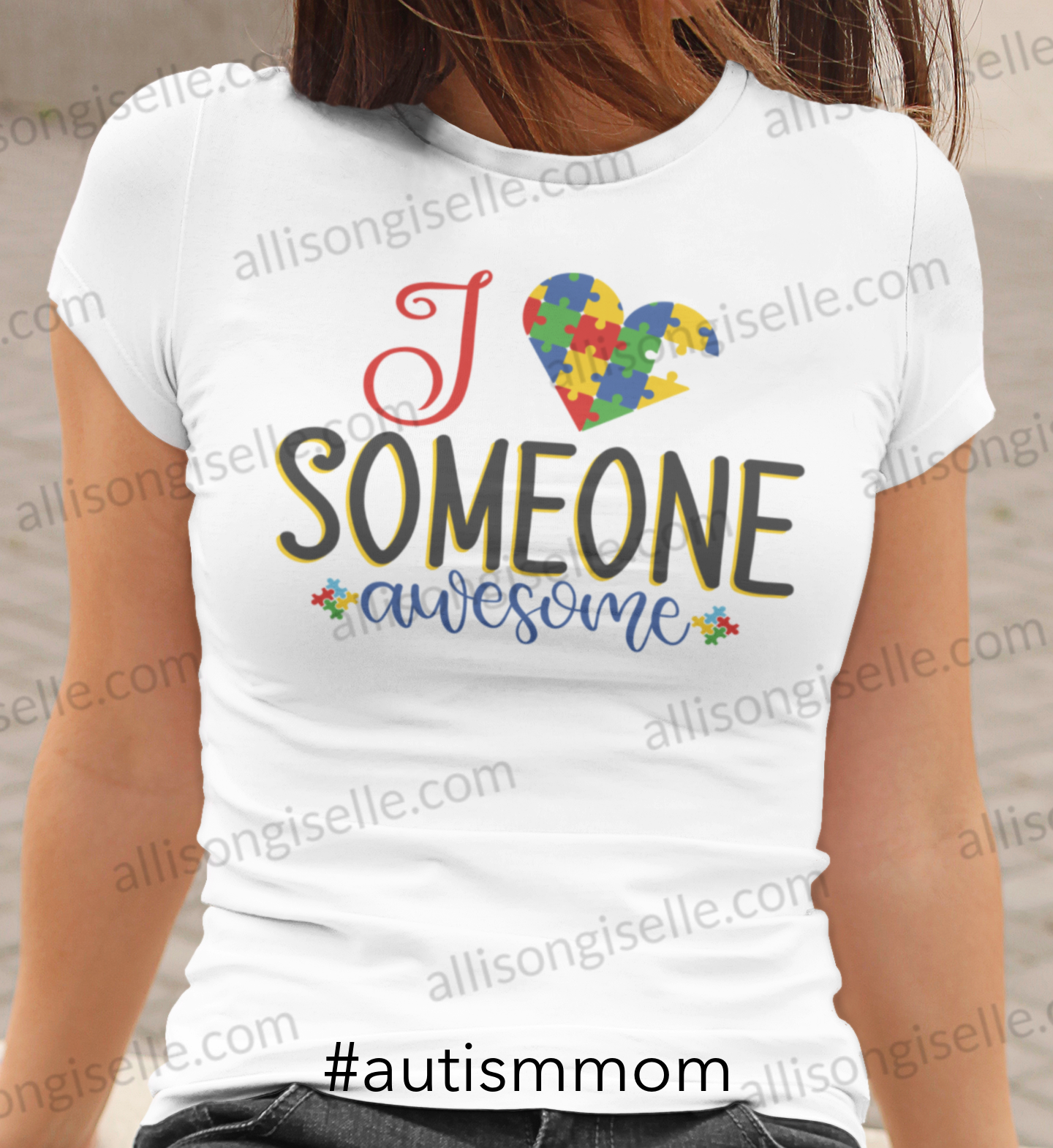 I Love Someone Awesome Autism Shirt, Adult Autism Awareness shirts, Autism Shirt Adult, Adult Autism Shirt, Autism Awareness Shirt Adult