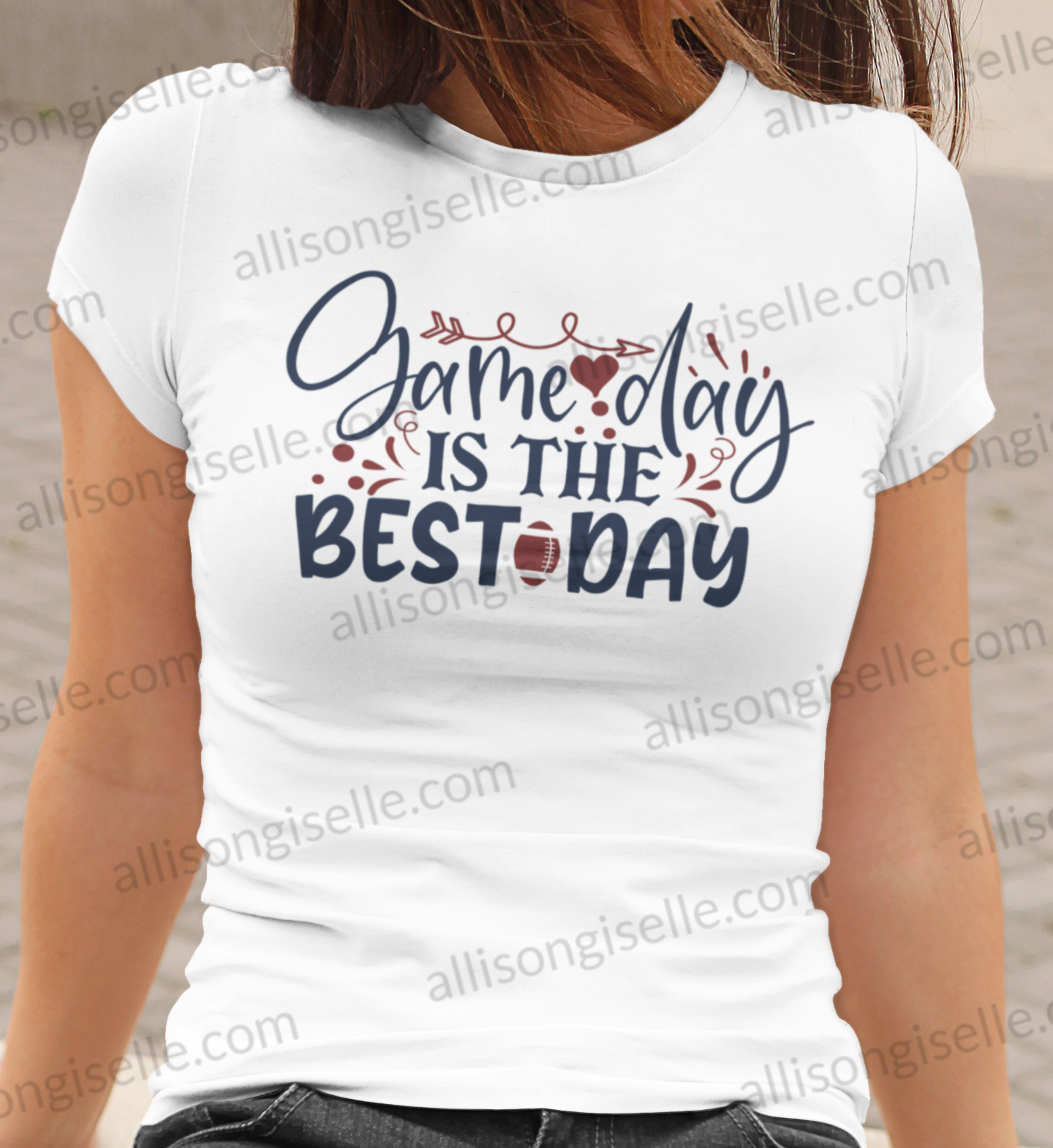 Game Day Is The Best Day Football Shirt, Football Shirt, Football Shirt Women, Crew Neck Women Shirt, Football t shirt, Football t shirt Women