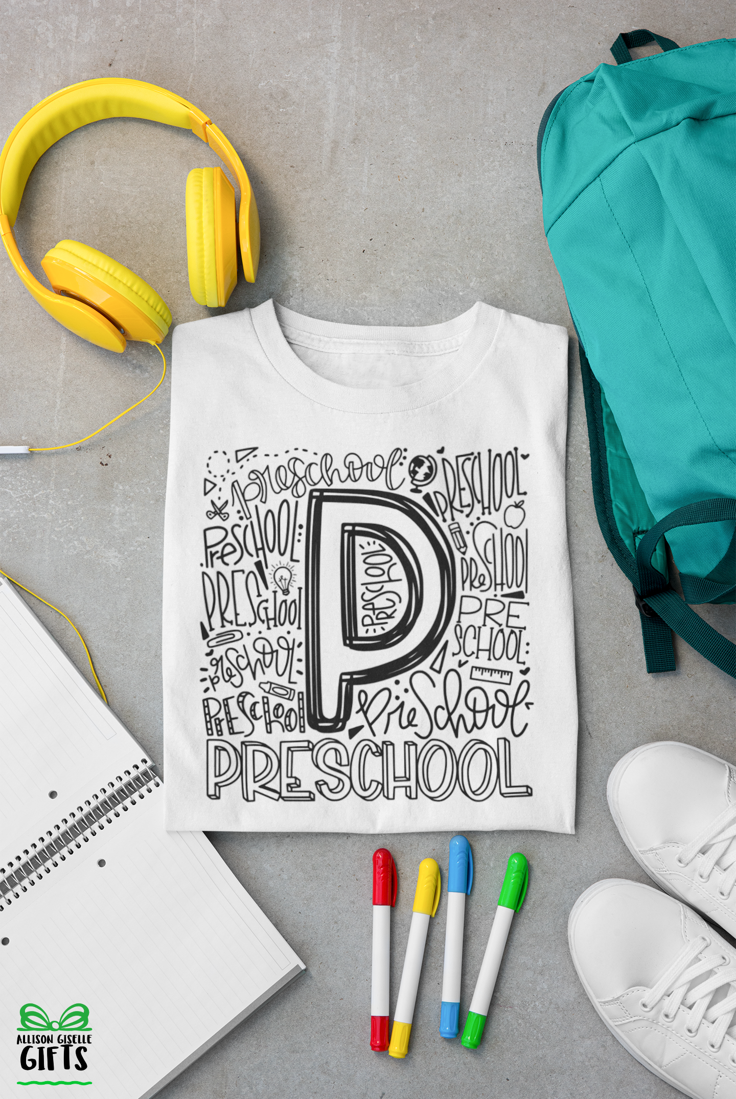 Typography Shirts-Grade Level Typography Shirts -First Day of School Shirt - Back To School Shirt - Personalized Typography Grade t shirt