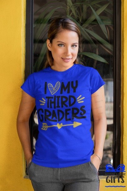 I Love My 3rd Graders Teacher Shirt, Teacher Shirt, 3rd Grade Teacher Shirt, T shirt for Teachers, Teacher Back To School Shirt